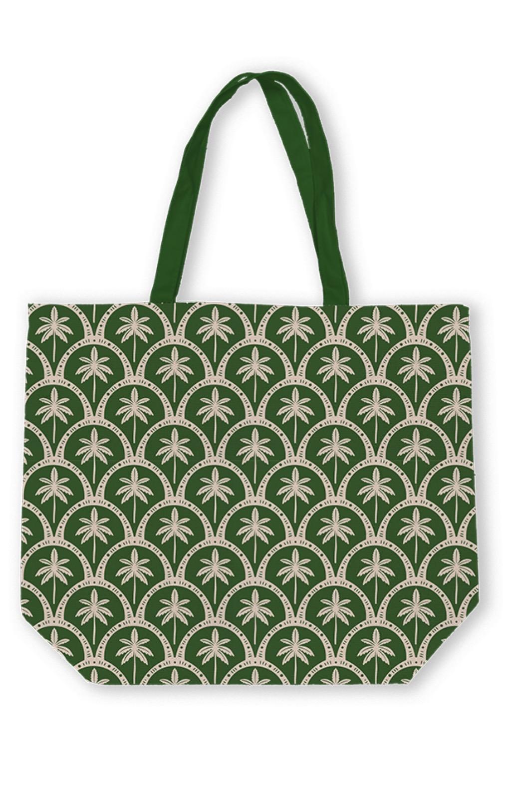 Tas Tropical Deco groen