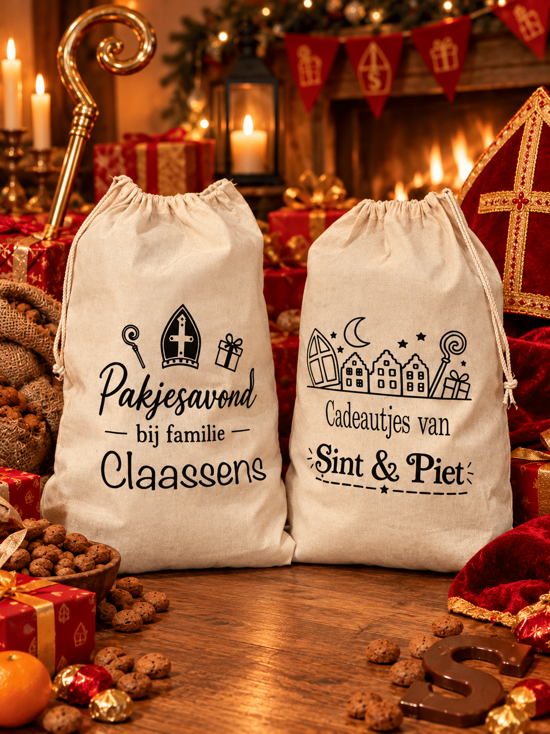 Sinterklaaszak Pakjesavond - Afbeelding 2
