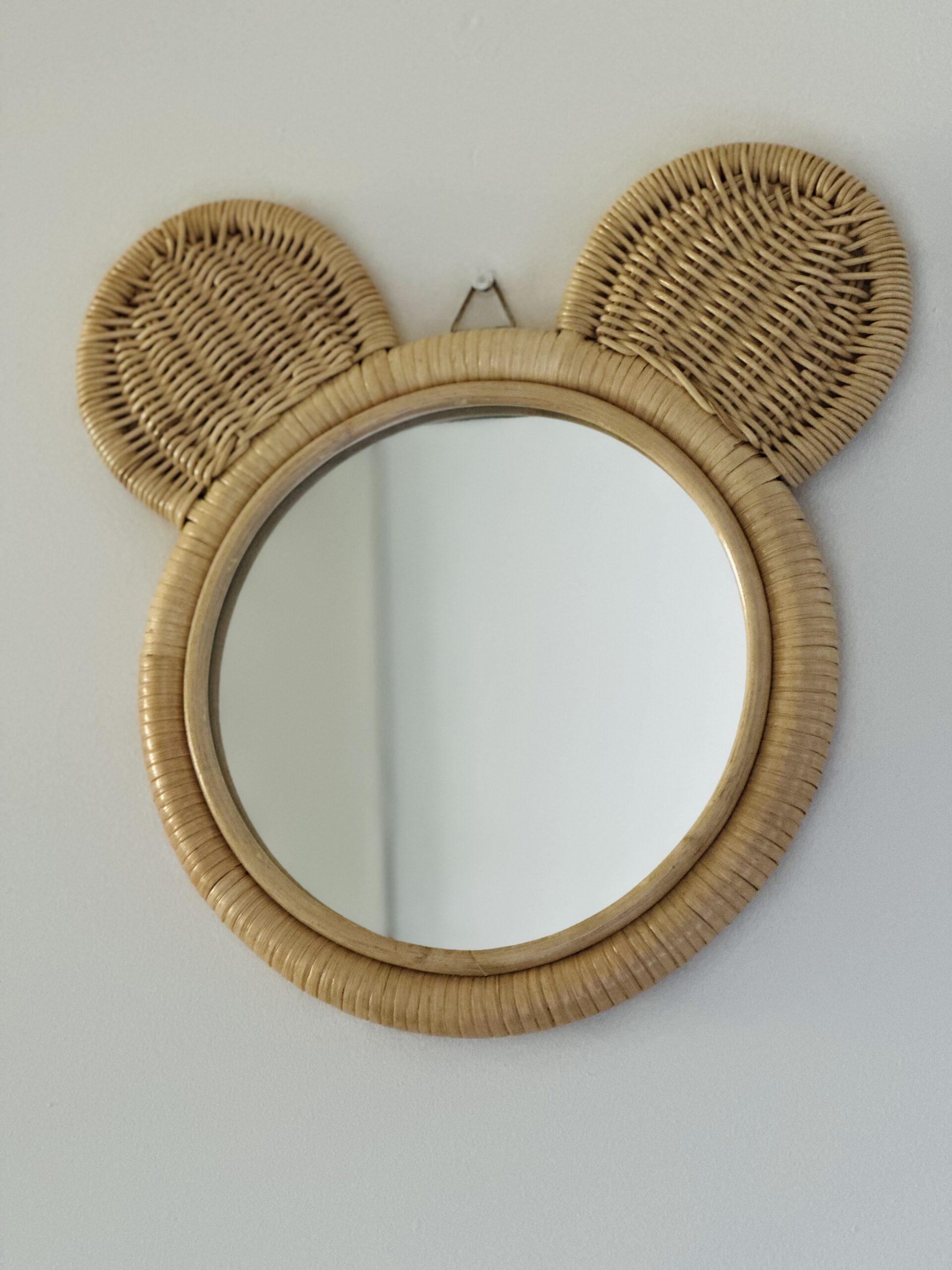 Spiegel rotan ‘Beer’