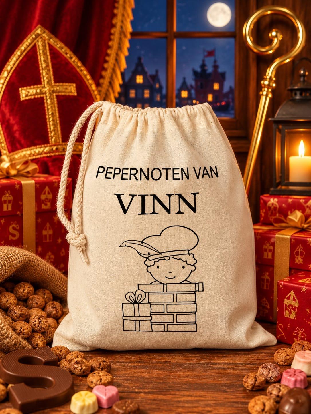 Pepernotenzakje 'Piet'