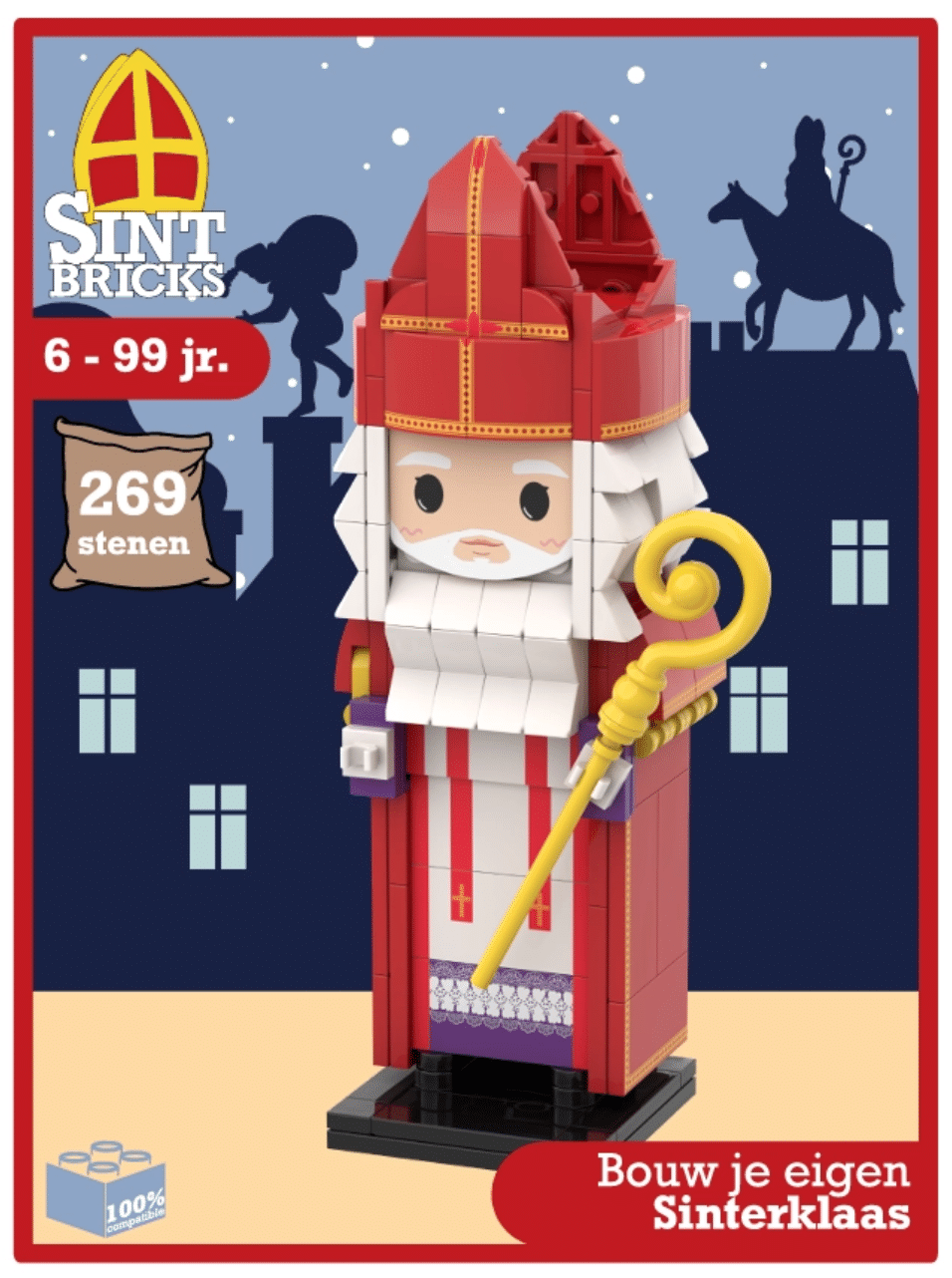 Bricks Bouw je eigen Sinterklaas - Afbeelding 2